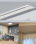 Double Curtain Track Ceiling Mounted 8 Ft Aluminum Curtain Rails, Heavy Duty Aluminum Rail System For Drapes, Smooth Gliding, Durable Wear Resistant Finish, Ideal For Living Room, Bedroom, And Office Windows installed in office and bedroom