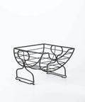 Single Serve Coffee Pod Basket Stacked Two Tier Wire Organizer For K Cups Keeps Your Flavors Handy On The Counter Office Or Home Kitchen Modern Black Finish