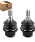 2Pc Front Lower Ball Joint Kit For Dodge Charger And Chrysler 300 2005 To 2015 Front Suspension Replacement And Alignment Maintenance Easy Install Direct Fit For Quick Replacement And Improved Steering Stability, 2 black ball joints