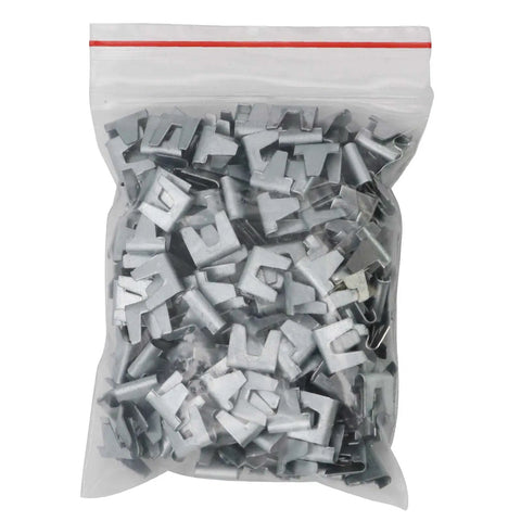 DIY Cage Fastening Kit With 600 Wire Cage Buckle Clips And Pliers Easy To Install Ferrule Clips For Pet Cages in plastic bag