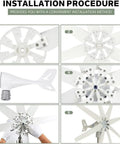 Installation steps for Three Phase 5000W Vertical Axis Wind Turbine Kit With Controller for Home and Industrial Power Supply