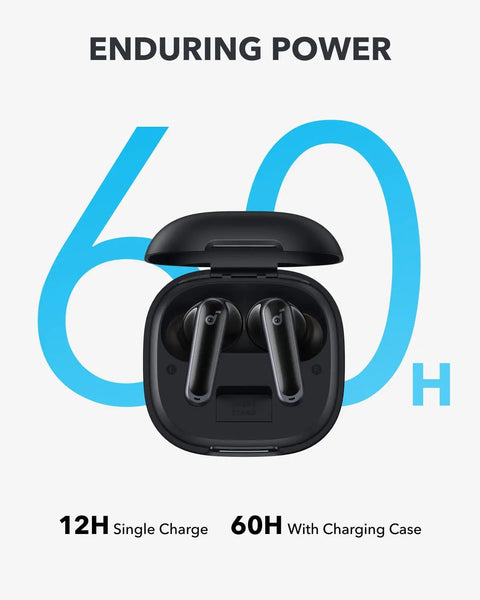 Adaptive Noise Cancelling Wireless Earbuds With Hefty Bass Up To 60 Hour All Day Playtime IPX5 Water Resistance