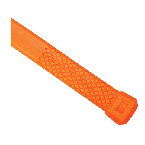 Textured grip of Three Piece Dead Blow Hammer Set With Brass Cap Hammer 12 Oz Ball Peen 16 Oz And 24 Oz Dead Blow Urethane Coated Orange Hammers