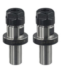 Two ER16 Collet Chuck Tool Holders With Straight Three Quarter Inch Shank For CNC Machines, Heavy Duty Precision Tool
