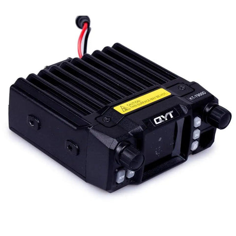KT-7900D 25W Mini Quad Band Base Station Ham Radio Rig with Free Programming Cable, VHF UHF, top view