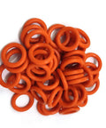 Orange O-rings from 60 Pack Pro Grade Pressure Washer O Ring Set With 30 Orange One Quarter Inch And 30 Grey Three Eighths Inch Quick Connect Seals For M22 Fittings Fits Garden Hose Nozzle And Power Washer Accessories