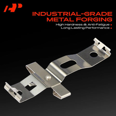 High Performance Front Disc Brake Hardware Kit For Mercedes Benz C63 E63 GLE63 ML63 AMG S And Maybach Models From 2008 To 2021 Fits Heavy Duty Racing Needs Without Ceramic Brakes Included, 4-pin steel forging