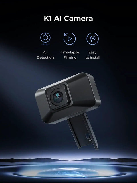 K1 AI Camera for 3D Printer 1080P HD Live Viewing AI Detection Time Lapse Filming Real Time Monitoring Pop Up Notifications Pro Grade Compatible With K1 MAX SE K1C