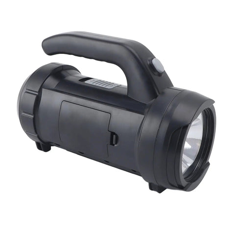 Carbon Steel Flashlight Tool Set With LED Light Compact 7.87 x 3.94 x 5.51 Inch Handy DIY Home Repair Kit with flashlight visible