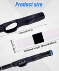 Golf Grip Trainer Attachment And Swing Correcting Arm Band For Righties And Lefties A Handy Training Aid product size image