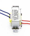 120V To 24V Isolation Transformer For Audio And Stage Lighting, 24V 10VA AC Transformer With Base Mount, 63 mm Spacing