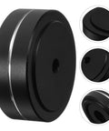 Aluminum Speaker Isolation Pads For Durable Vibration Control And Noise Reduction Slip Resistant Foot Mats detailed side view