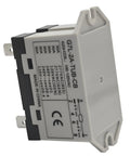 Beefy 100-120VAC Power Relay With 30A At 277VAC 6 Pin DPST Normally Open Contacts Class B Insulation Quick Connect Terminals Upper Bracket