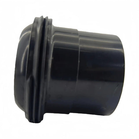 79304600 Pool Filter Union Swivel Body Replacement For Clean And Clear Predator Pool And Spa Filters Easy Install No Fuss Durable Build Heavy Duty Fittings For Pool Equipment, black plastic end view