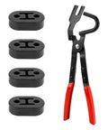 Get The Job Done Right With Heavy Duty Exhaust Hanger Pliers Plus Four Premium Rubber Hooks For Cars And Trucks No More Messy Muffler Fixes Or Broken Parts This Ultimate Auto Kit Makes Repairs Super Easy And Totally Satisfying. 29.3cm pliers and rubber mounts