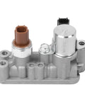 Front view of Front Spool Valve Solenoid Assembly For Honda Vehicles 2008 2017 Accord Crosstour Odyssey Pilot Replacement