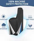 Water Softener Cover 420D Waterproof Oxford Cloth Outdoor All Weather Protection With Double Zip Closure Tough As Nails Shield