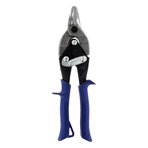 Straight Cut Aviation Tin Snips Tinner Shears Made In The USA With Glidetech Forged Blades For Extra Thick Materials And Clean Trim Cuts Left Or Right Curves Durable And Easy To Use