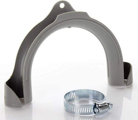 6 Foot Washing Machine Drain Hose With Flexible Corrugated Design Replacement Or Installation Kit Includes Stainless Steel Clamp And Plastic Saddle Hook