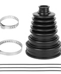 Two Pack Universal CV Axle Boot Repair Kit With Clamps Flexible Silicone CV Joint Boot Fits 19 to 34mm Shafts