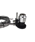 Premium Cnc Automatic Tool Sensor Gauge With Rock Solid Zero Point Oh Oh One Mm Accuracy Z Axis Calibration Probe For Garage And Industrial Milling Centers Built Like A Tank, featuring chrome-plated probe with flexible hose.