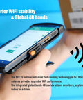 Rugged Android 9.0 Handheld Computer With 5.7 Inch Touch Screen Honeywell N6703 Barcode Scanner WiFi And 4G Octa Core 2.5GHz