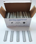 Box of Ultra Tough 1000 Pack Collated Concrete Nails, 22mm Length, 3mm Thick, For Cordless Nailer GX Series, strips visible