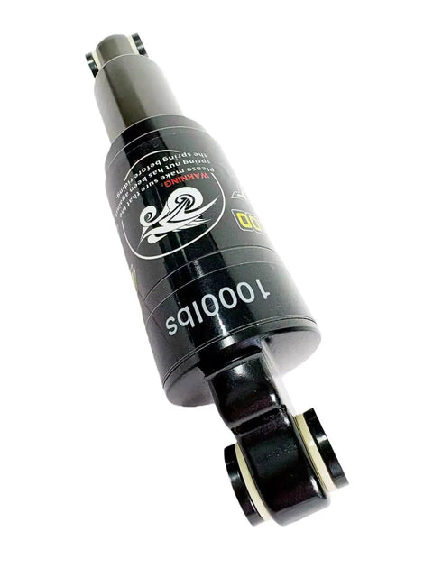 Rear Shock For Mountain Bikes And E-Bikes With 150/165mm Travel, 1000lb Spring, And Hydraulic Damper, Pre Installed 8x24mm Bushings