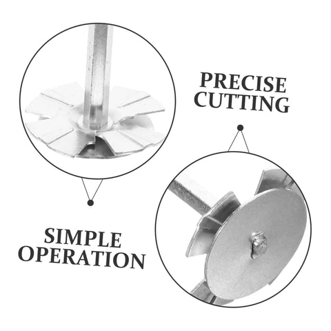 Close-up of Socket Plumbing Fitting Saver Tool Joint Expander showing precise cutting mechanism and simple operation for PVC pipes.