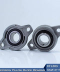 KFL003 Bearing Housings Mounted 17mm Shaft Zinc Alloy Pillow Block Flange Bearings Ball 10 Piece Lot 52100 Chrome Steel Heavy Duty Industrial Machinery Parts D Type Coating Ensures Smooth Extended Life Reliable Keeps Stuff Running Smooth Ready. 17mm pillow block flange bearings