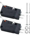 Two Pack Limit Microswitch Replacement For Cushman Commander 22 Vehicles And EZGO Gas And Electric Models From 2003 And Newer D2VW-01L3-3HS Replacement Compatible Drop In Ready with screws