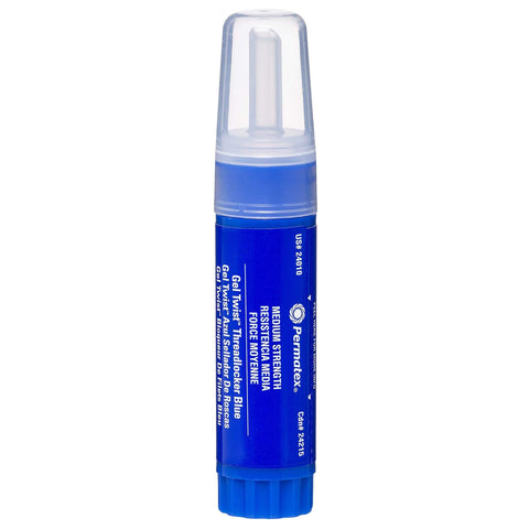 Blue Threadlocker Gel 10 Gram For Vertical And Hard To Reach Applications Eliminates Vibration And Loosening Protects Threads