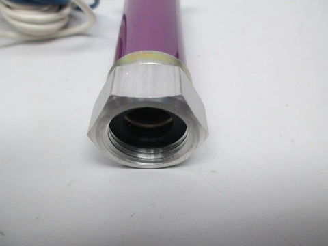 Close-up of UV Sensor For 1/2 Inch Mounting, durable build for no-fuss HVAC and refrigeration use, showcasing the metallic finish.