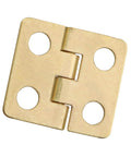 Gold Mini Metal Hinge Set 30Pcs 13x12mm Vintage Butt Hinges With Screws For Wooden Boxes Crafts Jewelry Boxes Chests Photo