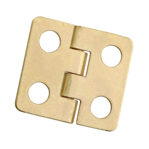 Gold Mini Metal Hinge Set 30Pcs 13x12mm Vintage Butt Hinges With Screws For Wooden Boxes Crafts Jewelry Boxes Chests Photo