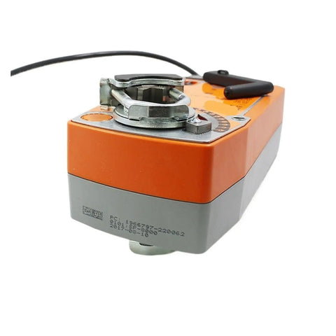 Adjustable Air Damper Actuator Featuring Emergency Override And Dual Voltage Power Compatibility Delivers Smooth 20Nm Torque for HVAC setup.