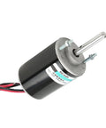 Top Tier 30W PM DC Electric Motor At 24 Volts And 7000 RPM With Copper Windings For Diy Gear Builds and Industrial Machines, featuring black casing.