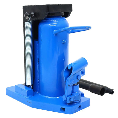 Beast Mode Rock Solid Heavy Duty Hydraulic Toe Jack With 10 Ton Lifting Capacity And Precision Cast Spring Low Profile Alloy Steel Garage Floor Jack For Pro Mechanics, blue steel design, compact size