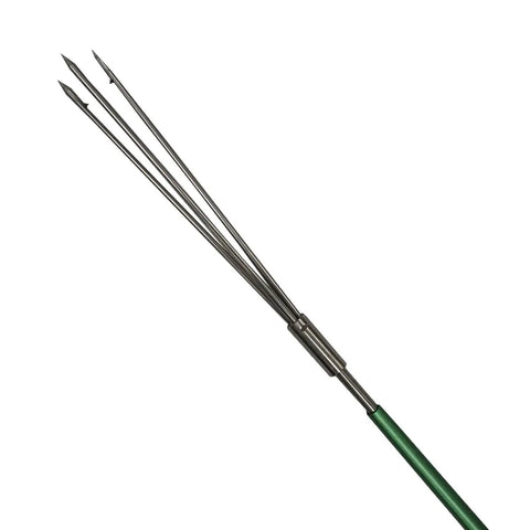 5Ft Aluminum Pole Spear With 11 Inch 3 Prong Paralyzer Tip For Ice Fishing, Cold Water Spearfishing, And Underwater Hunting Performance Durable Gear