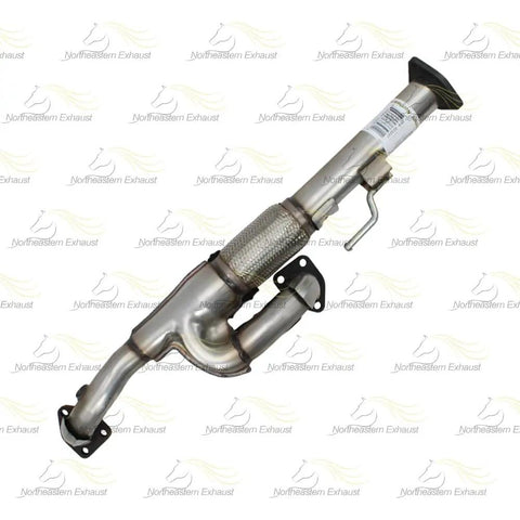 Exhaust Front Flex Pipe For Honda Pilot 2012 To 2015 3.5L Stainless Steel 409 Grade Replacement Part angled view