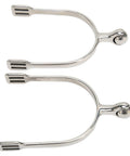 Stainless Steel Horse Spurs With Smooth Roller Ball For Boots Western Cowboy Equestrian Gear English Spur For Training Dressage Ranch Riding Recreation 2 Pack