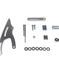Kick Your Hot Rod Build Up For Real With This CNC Machined 6061-T6 Aluminum Billet Power Steering Bracket Kit Designed for Ford SBF Engines Like The Classic 289, 302 Or 351W To Hold A Saginaw Pump In Place, bracket kit parts