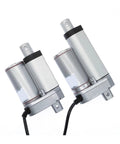 Heavy Duty Linear Actuator Delivers Badass Electric Push Pull Power Smooth Zero Drama 24 Volt Dc motors with mounting brackets.