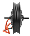 14 Inch Aluminum Alloy Hub Motor For Electric Scooter Upgrade 2000W To 5000W, black design with wires, side view.