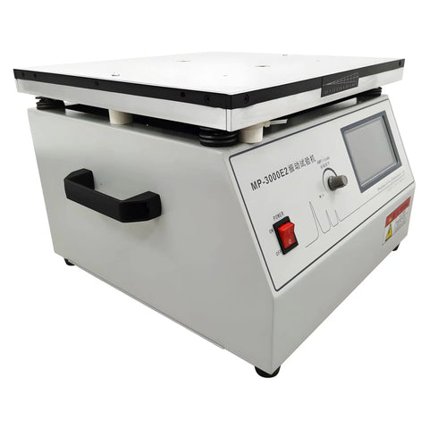 MP-3000E 110V 1200W Heavy-Duty Vertical Vibration Test Bench With 30kg Load, 1-200Hz Adjustable, Microcomputer Control, Designed For Electronics, Automotive, And Home Appliance Testing, front view