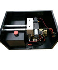 Heavy Duty Premium Hydraulic Power Pack Pump For Utility Vehicle Tailgate Lift with metal housing and hydraulic lines.