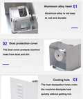 Automatic Wire Twisting Machine For Cables 1.2 To 3.6 mm With Peeling Stripping Cutting Tool Aluminum Alloy Head features