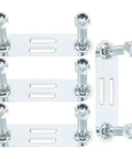 Four Piece Roller Skate Repair Parts Kit With Five Metal Plates And Mounting Hardware For Recreational Quad Skating Shock