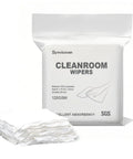 Ultra Soft 9x9 Cleanroom Wipes 50 Count 100 Polyester Microfiber Class 100 120 GSM Double Knit Lint Free Cloths With Ultra Fine Filaments