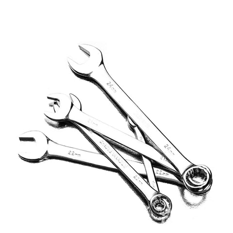 All In One Ratchet Spanner Set With Box End Wrenches Dual Head Double End Rings Deep Offset Design 6 To 32mm Range